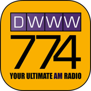 DWWW 774 Ultimate AM Radio Manila logo